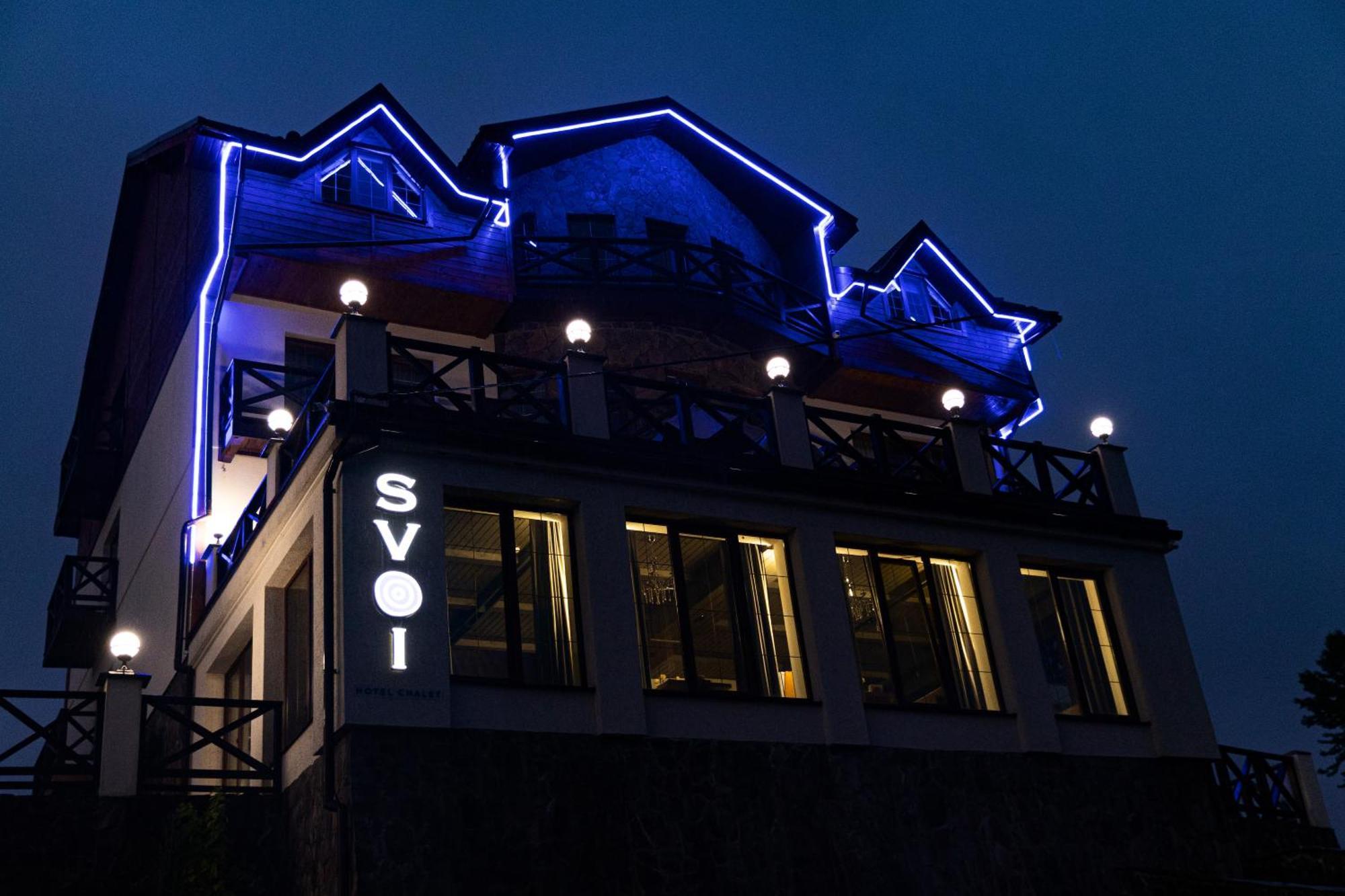 Svoi Hotel Palyanytsya Exterior photo